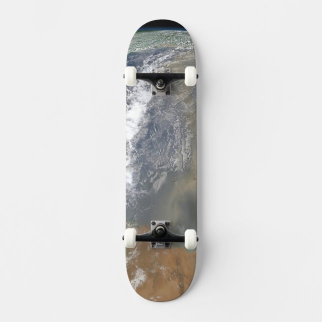 Damhuvud mot Sydamerika Mini Skateboard Bräda 18,5 Cm (Framsida)