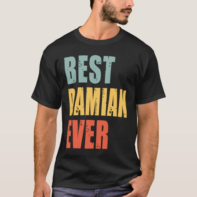 Damian Best AldriDamian T Shirt (Framsida)