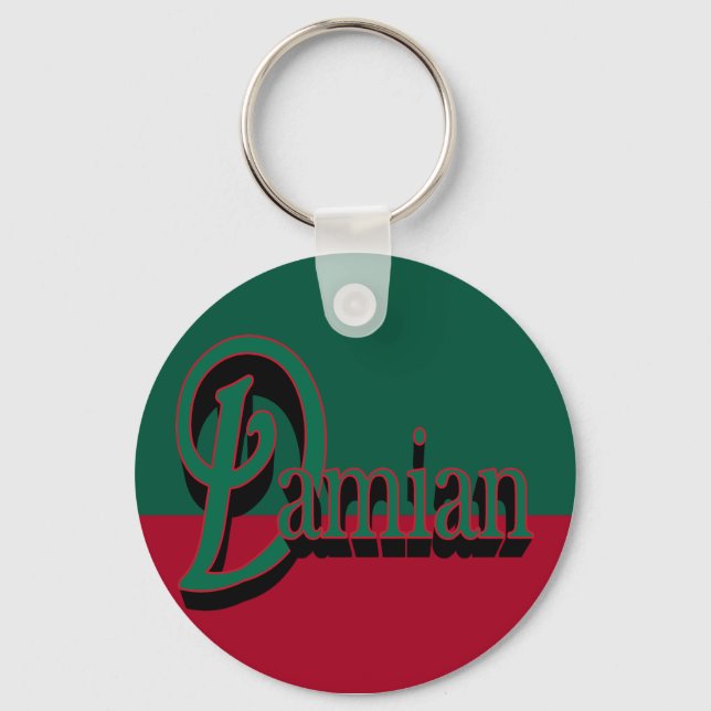 Damian Keychain Nyckelring (Framsida)