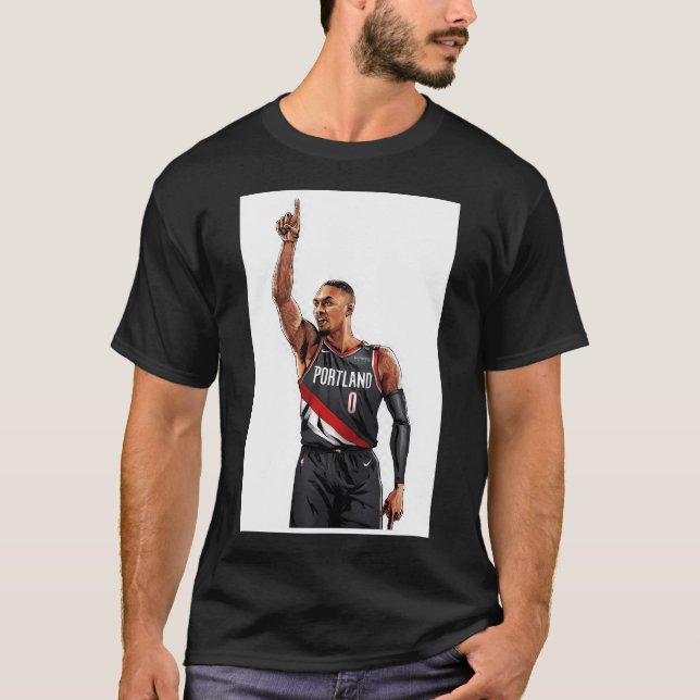 Damian Lillard T Shirt (Framsida)