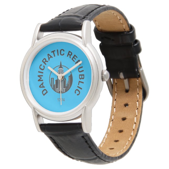 Damicratic eWatch Watch Watch Armbandsur (Vinklad)