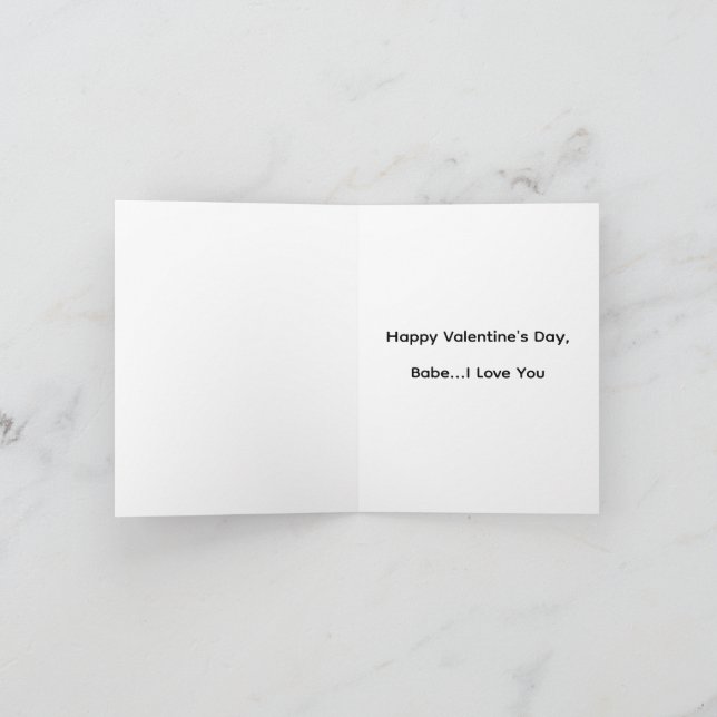 Damicratic Republic Valentine's day card Tack Kort (Inuti)