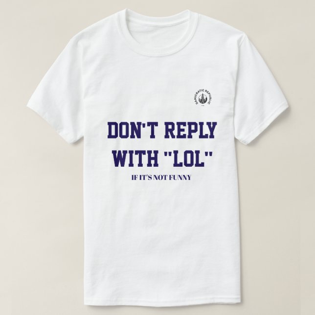 Damicratisk T-Shirt (Design framsida)