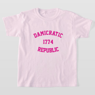 Damicratisk t-shirt för barn
