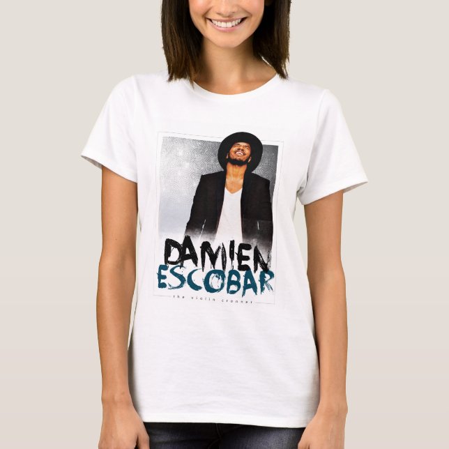 Damien Escobar "leende" utslagsplats T-shirt (Framsida)