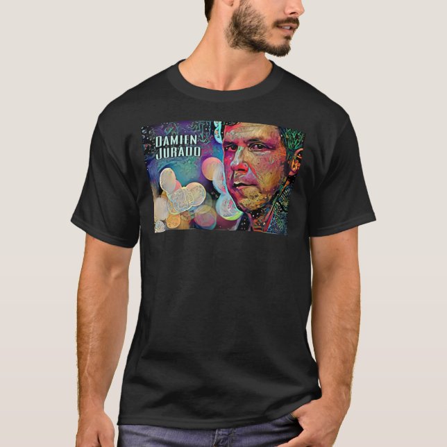Damien Jurado - Deep Dream Starlight Classic T-Shi T Shirt (Framsida)