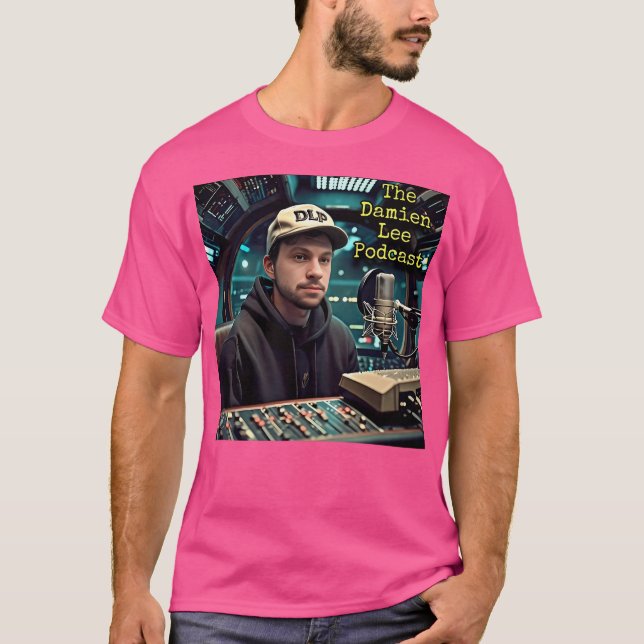 Damien Lee Podcast T Shirt (Framsida)