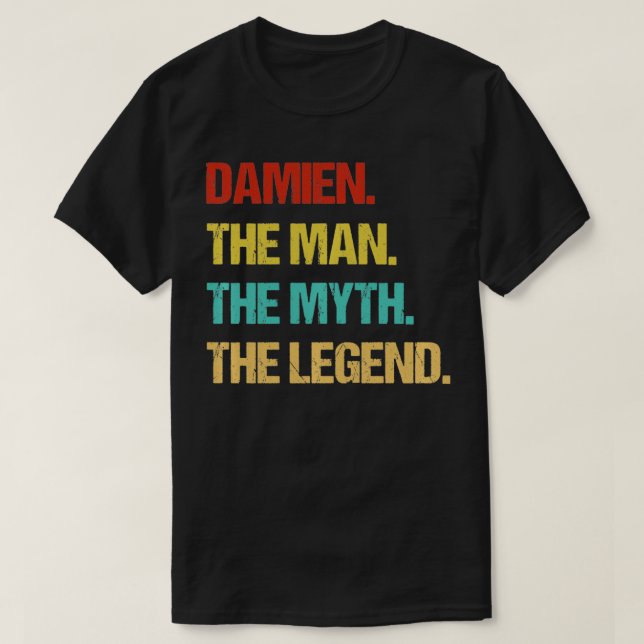 Damien Mannen Myten Legenden Tröja (Design framsida)
