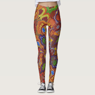 Damien och Yilpi designer leggings