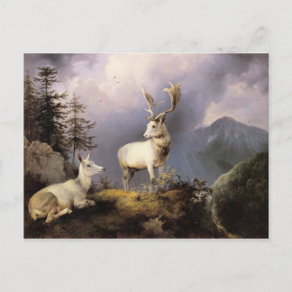 Damild, Friedrich Gauermann, 1833 Vykort