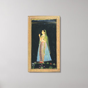 Daminnehav en blommar, från det små Clive album Canvastryck