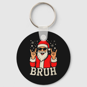 Damjul Bruh Meme Rolig Tomte Tonåring Nyckelring