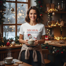 Damjul T-Shirt | Söt Snemannedesign