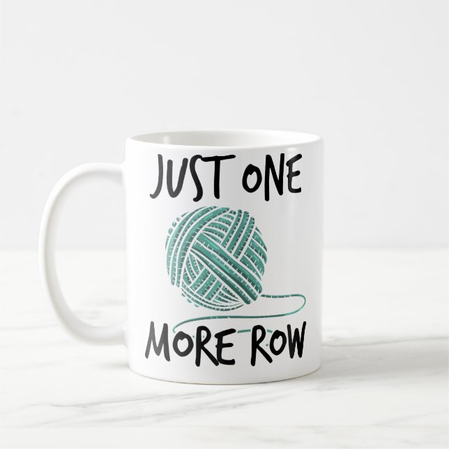 Damjust en rad till Stickning Ull Virkning Kaffemugg (Vänster)