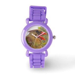 Damkardinalklocka Armbandsur