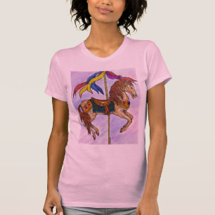 Damkarusellt-skjorta T-shirt