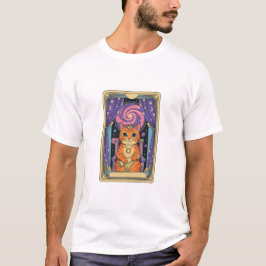 Damkatten Tarot, Mystisk katt, Drottningkatt, T Shirt