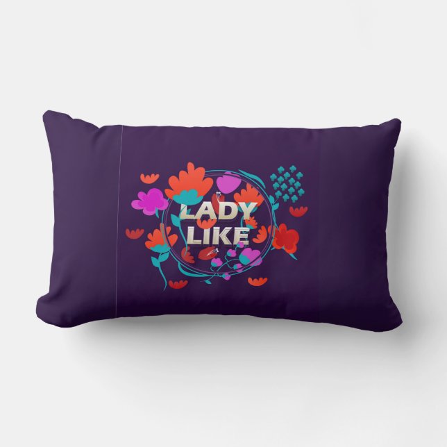 Damklädd kudde (Framsida)