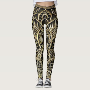 Damkläder Art Deco Design Leggings