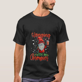 Damkläder Hänger Med Mina Gnomar Damernas Tre Jul T Shirt