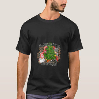 Damkläder Hänger Med Mina Gnomar Tomtegnom Jul T Shirt