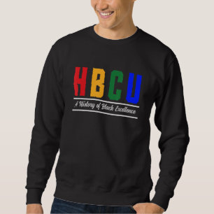 Damkläder HBCU Apparel Historiskt svart college HB Lång Ärmad Tröja