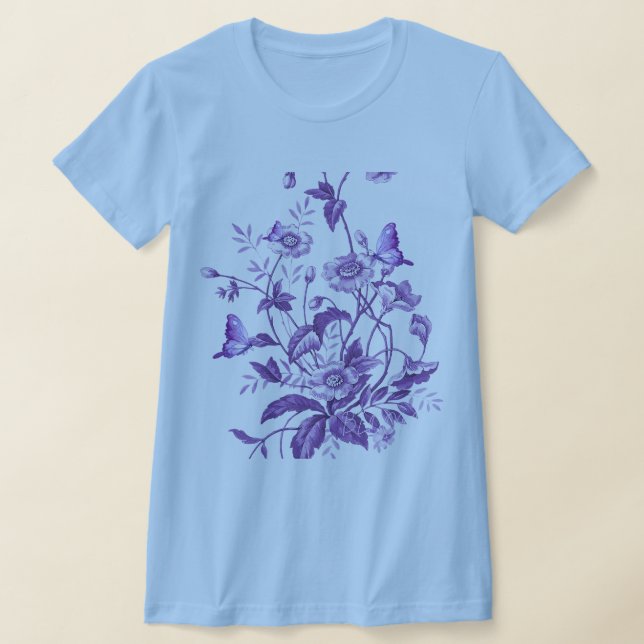 Damklänning Bella+Canvas Slim Fit T-Shirt (Laydown)