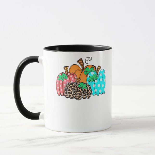 Damklänning med pumpa och leopardmönster ”It’s Fal Mugg (Vänster)