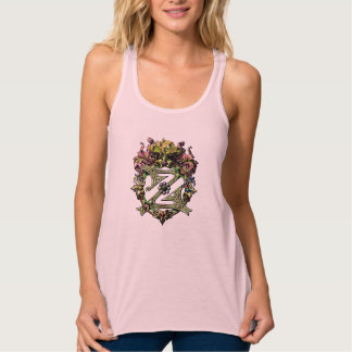 Damklassisk Tanketopp med Wizard of Oz Royalty Linne Med Racerback