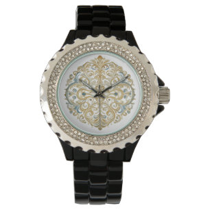 Damklocka, Mozaik Mönster Design eWatch Watch Armbandsur
