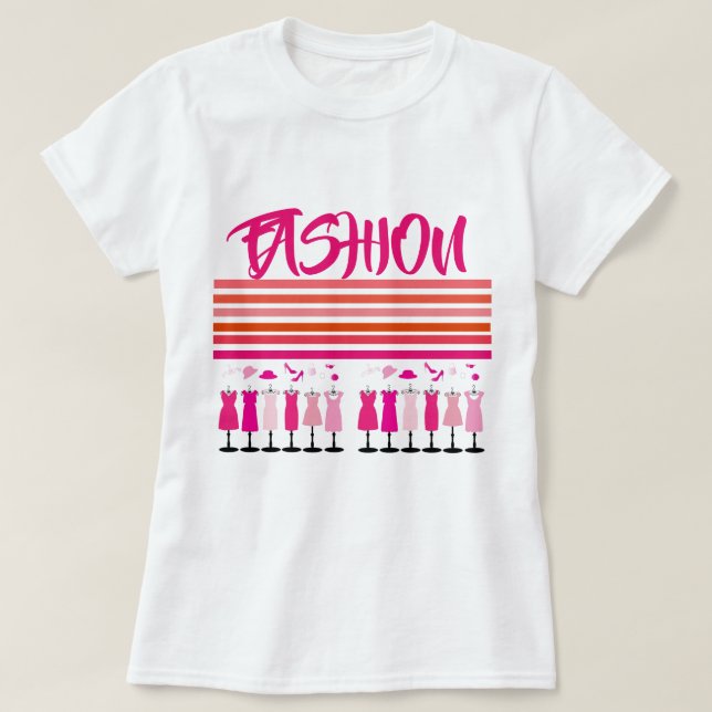 DAMKONGSKOLLEKTION Damer T Shirt (Design framsida)