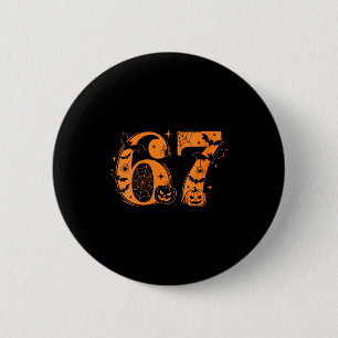 Damkul Sex Sju 6 7 Meme Design Par Halloween Knapp