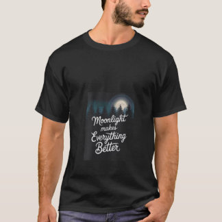 Damkvällsljus gör allt bättre Lunar For T Shirt