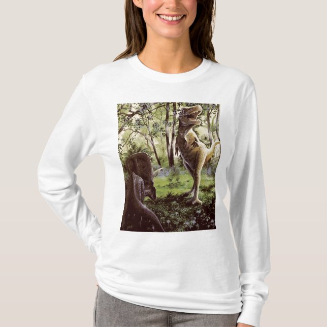 Damlångärmad T Shirt (Framsida)