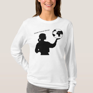Damlångärmadt-skjorta Tee Shirt