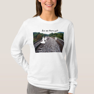 DamlångärmadT-tröja - spöken på järnväg Tee Shirt