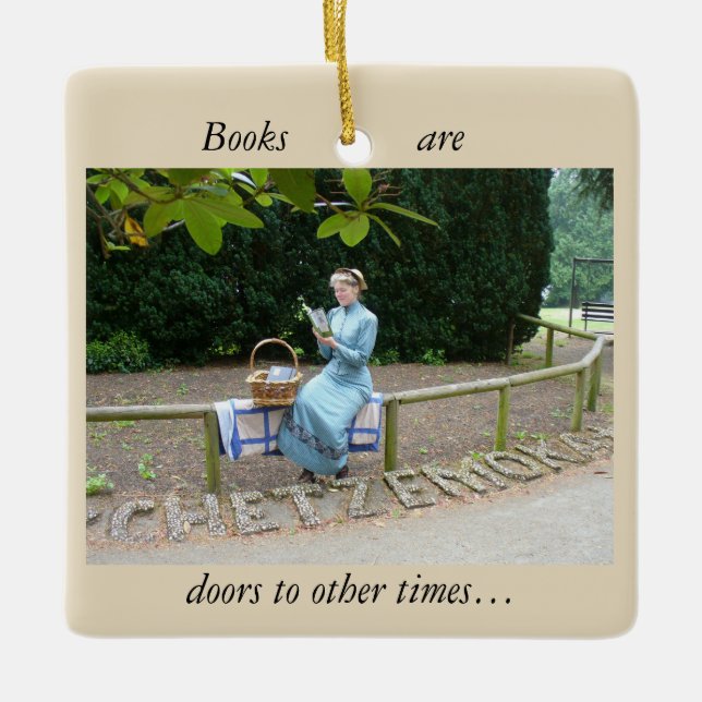 Damläsning Julgransprydnad Keramik (Framsida)