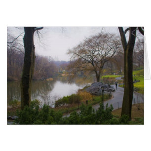 Damm (2) - Central Park NYC Hälsningskort