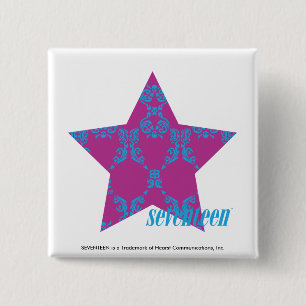 Damm Aqua-Lila 3 Knapp