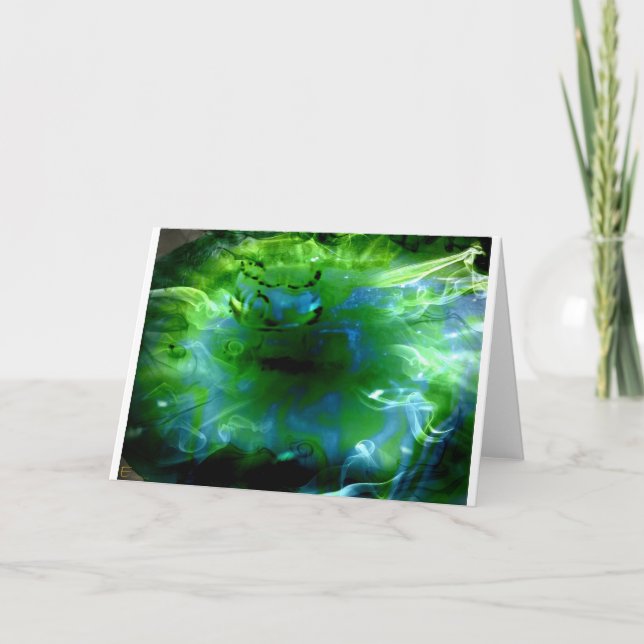 Damm av glädje kort (Framsida)