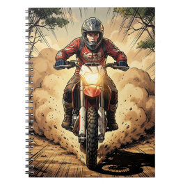 Damm & Beslut Full Fart Motocross Anteckningsbok