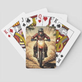 Damm & Beslut Full Fart Motocross Casinokort