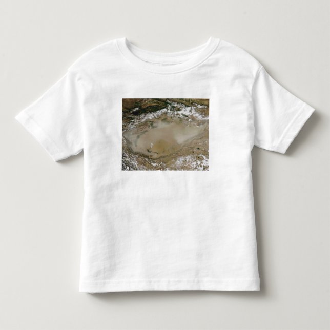 Damm i Taklimakan Desert, Western China T Shirt (Framsida)
