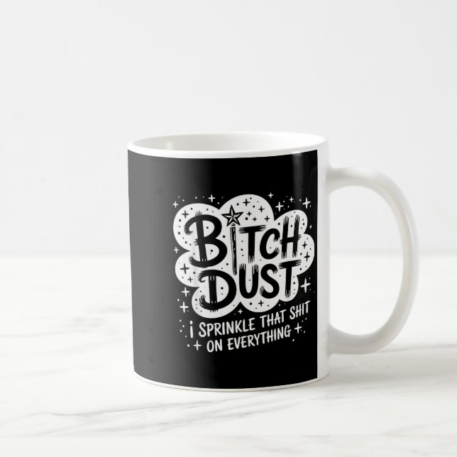 Damm jag strör det på allt Halloween Kaffemugg (Höger)