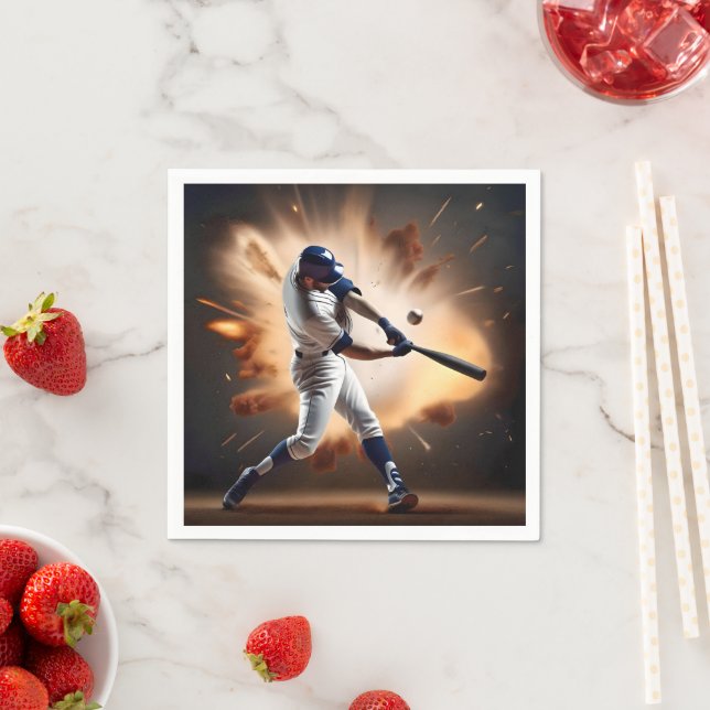 Damm och härligt: Baskeboll hemma Springa Pappersservett (Insitu)