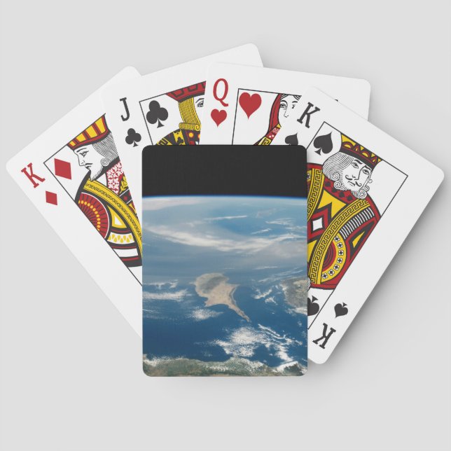 Damm över Medelhavet och Cypern Casinokort (Baksidan)