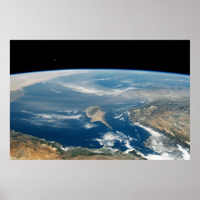 Damm över Medelhavet och Cypern Poster (Framsidan)