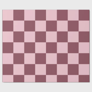 Damm Ro Check Mönster Presentpapper