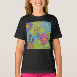 Damm scen (livfull) - Flickas grundläggande t-shir T Shirt
