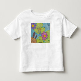 Damm scen (vit) - Småbarns t-shirt